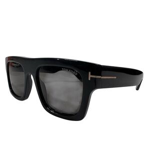 Tom Ford Fausto TF711 Black Square Sunglasses w/ Case – Made in Italy